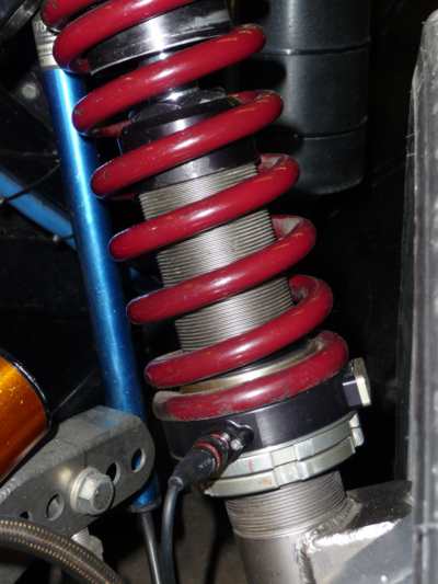Coilover Load Cell Installation